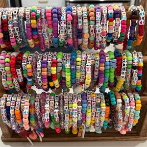 Grab bag of 20 Kandi Bracelets